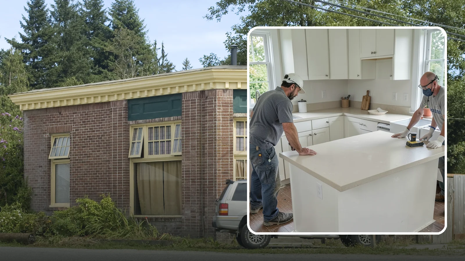 Soapstone Countertop Installation in Hamilton, Skagit County, WA - Rich soapstone countertop installation offering a soft matte finish with natural heat and stain resistance.