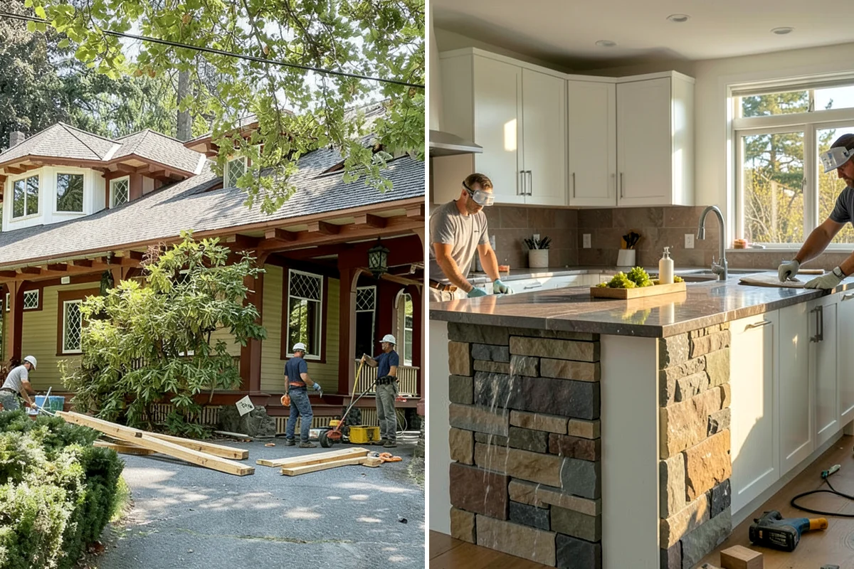 Soapstone Countertop Installation in Lyman, Skagit County, WA - Select soapstone slabs and plan the layout