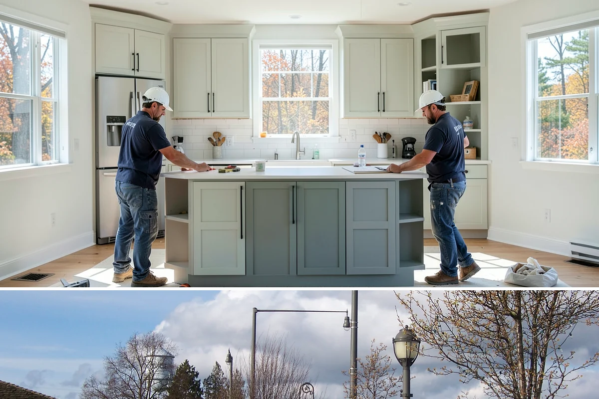 Soapstone Countertop Installation in Marysville, Snohomish County, WA - Soapstone installs indoors year-round, unaffected by the wet Western Washington climate.
