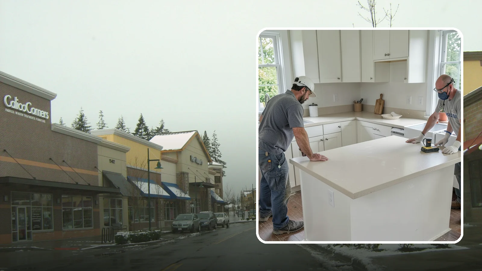 Soapstone Countertop Installation in Mill Creek, Snohomish County, WA - Rich soapstone countertop installation offering a soft matte finish with natural heat and stain resistance.