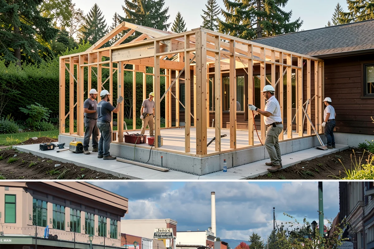 Soapstone Countertop Installation in Monroe, Snohomish County, WA - Soapstone installs indoors year-round, unaffected by the wet Western Washington climate.