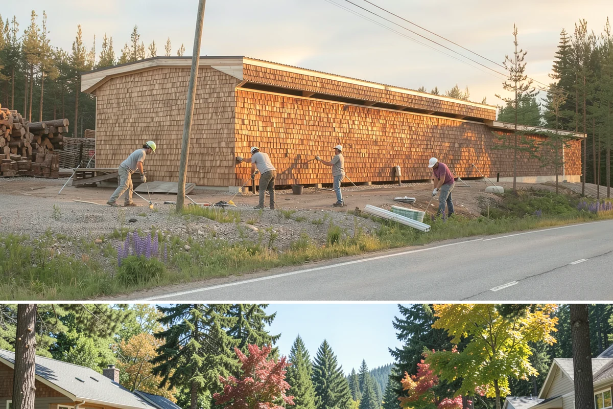 Soapstone Countertop Installation in Orting, Pierce County, WA - Soapstone installs indoors year-round, unaffected by the wet Western Washington climate.