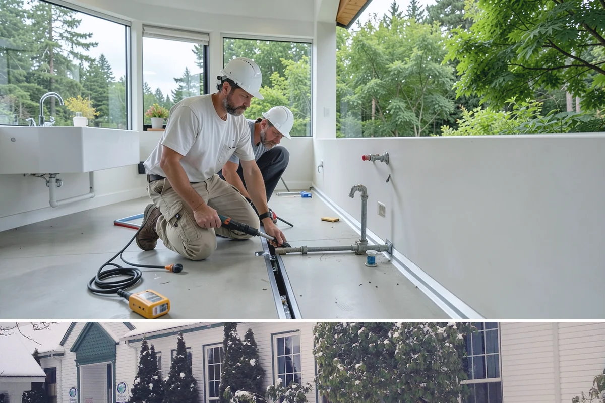 Soapstone Countertop Installation in Pacific, King County, WA - Soapstone installs indoors year-round, unaffected by the wet Western Washington climate.