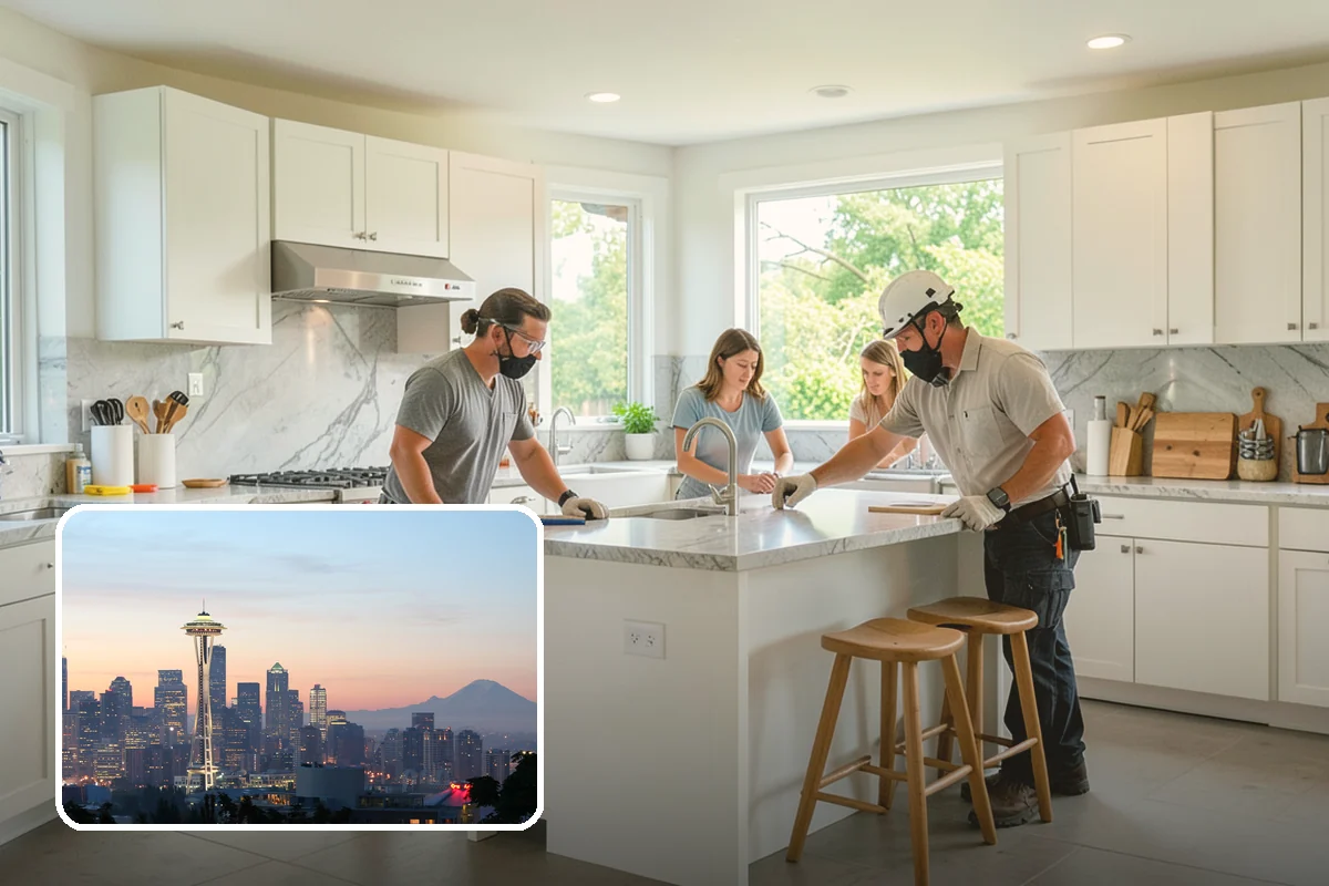 Soapstone Countertop Installation in Seattle, King County, WA - Naturally nonporous and stain-resistant