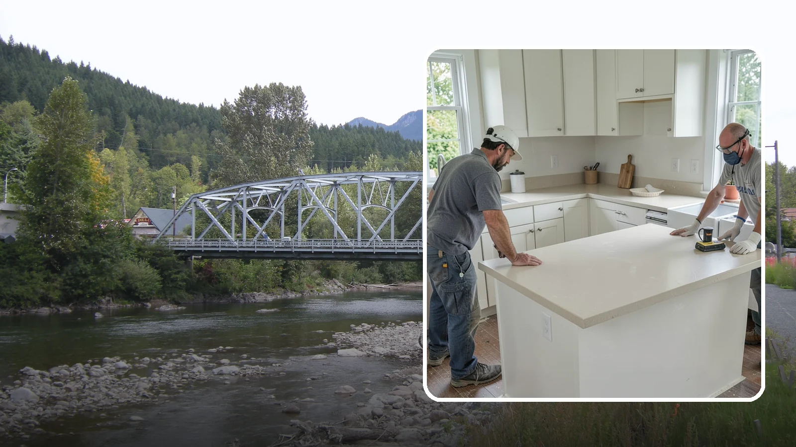 Soapstone Countertop Installation in Skykomish, King County, WA - Rich soapstone countertop installation offering a soft matte finish with natural heat and stain resistance.