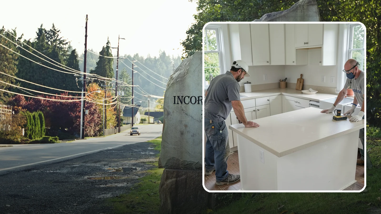 Soapstone Countertop Installation in Wilkeson, Pierce County, WA - Rich soapstone countertop installation offering a soft matte finish with natural heat and stain resistance.