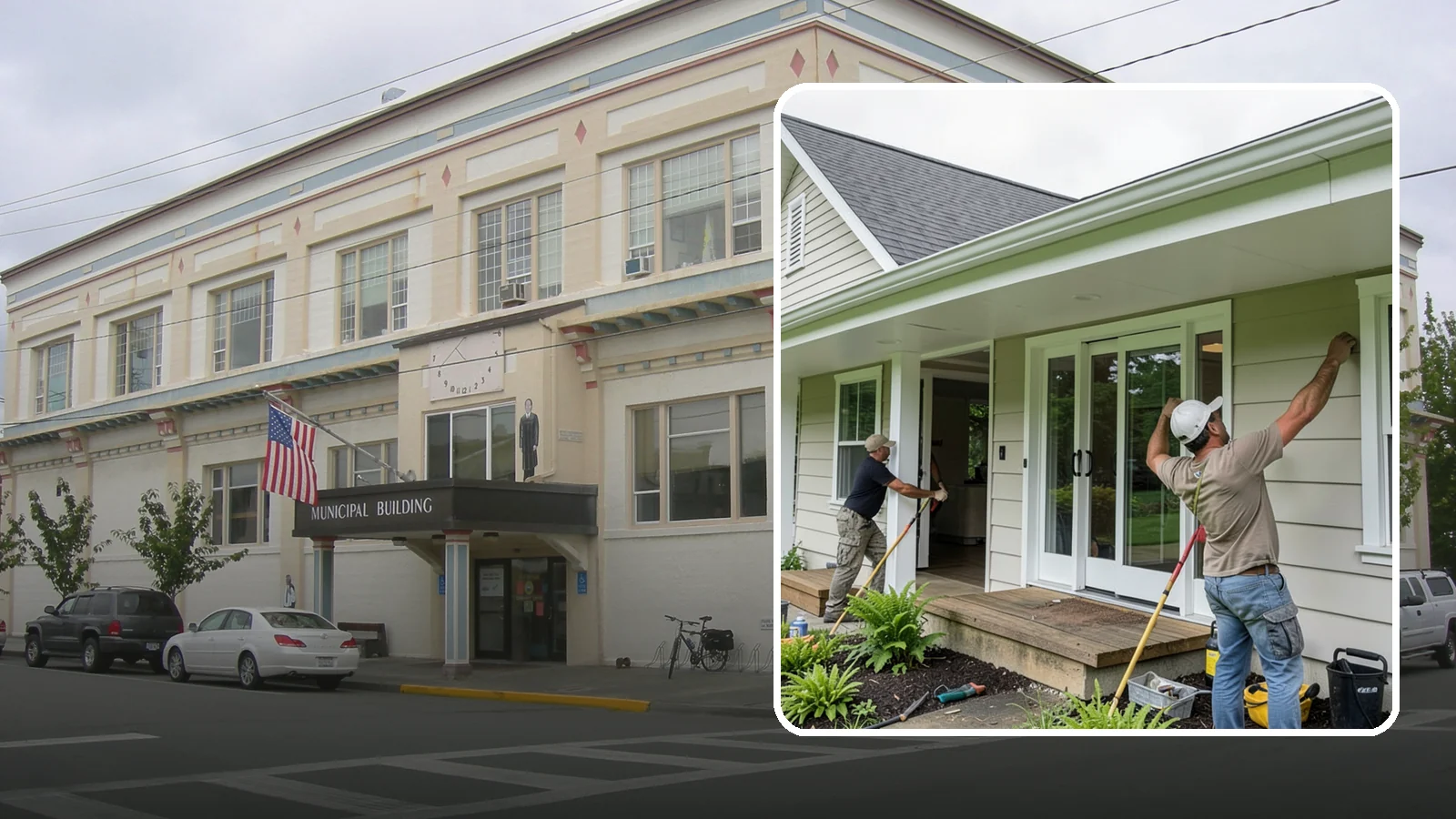 Soffit Repair in Anacortes, Skagit County, WA - Soffit repair that restores the ventilated underside of your eaves and keeps pests out.