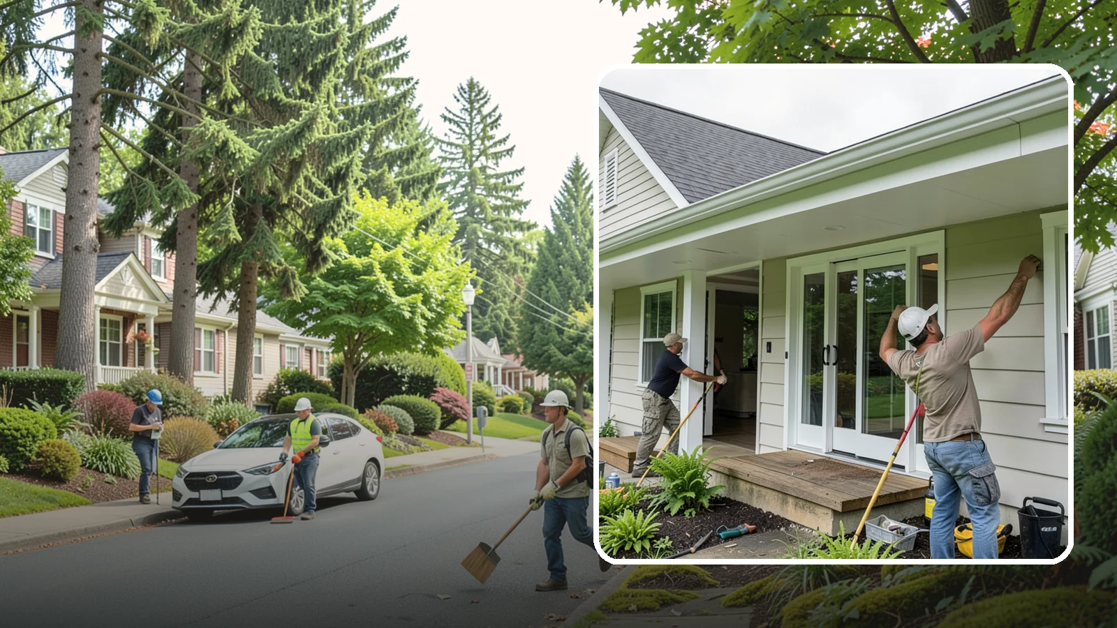 Soffit Repair in Beaux Arts Village, King County, WA - Soffit repair that restores the ventilated underside of your eaves and keeps pests out.