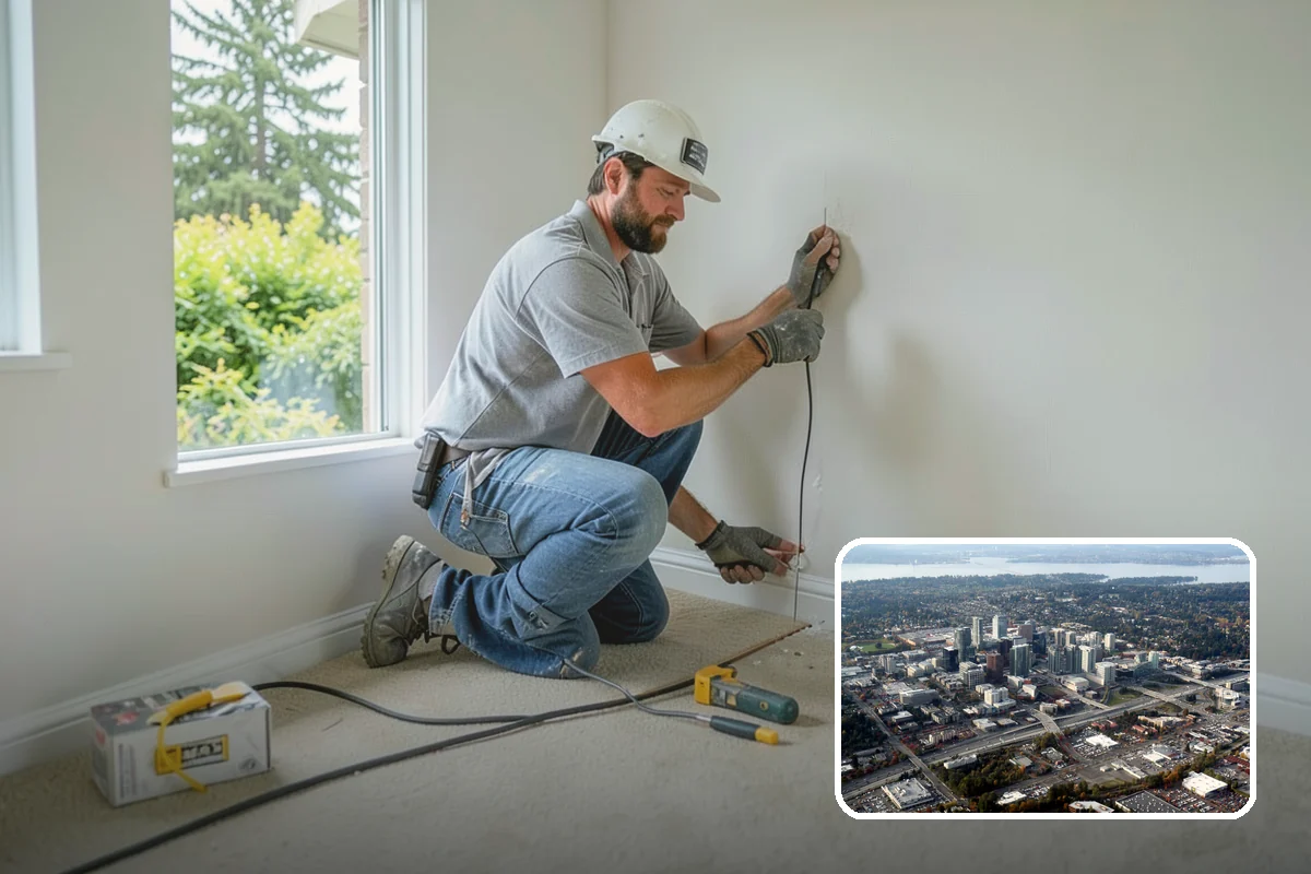 Soffit Repair in Bellevue, King County, WA - Restores proper attic ventilation