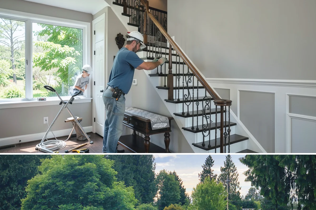 Soffit Repair in Bonney Lake, Pierce County, WA - Exterior soffit work is best scheduled during drier stretches.