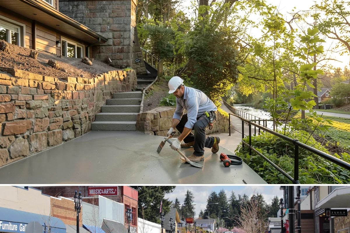 Soffit Repair in Bothell, King County, WA - Exterior soffit work is best scheduled during drier stretches.