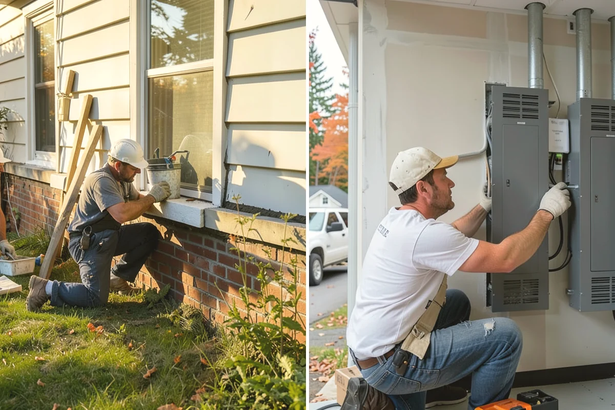 Soffit Repair in Burien, King County, WA - Inspect the soffit and attic ventilation