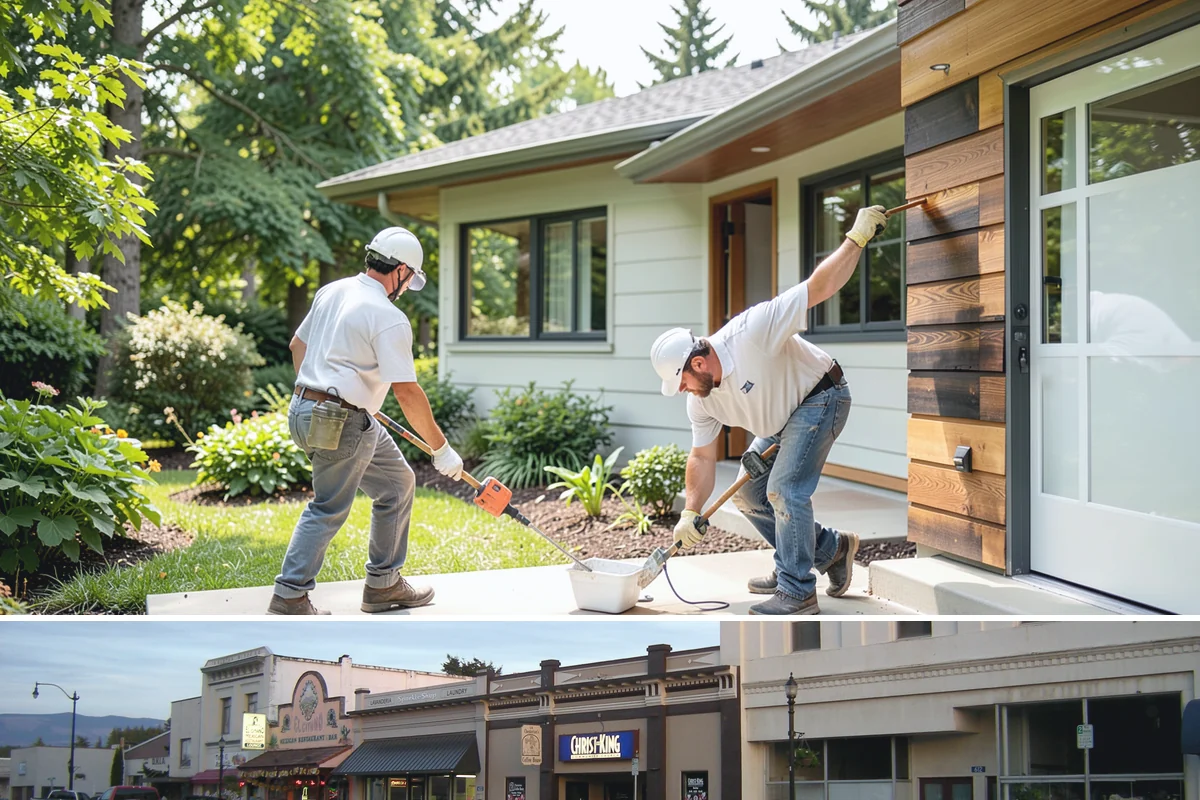 Soffit Repair in Burlington, Skagit County, WA - Exterior soffit work is best scheduled during drier stretches.
