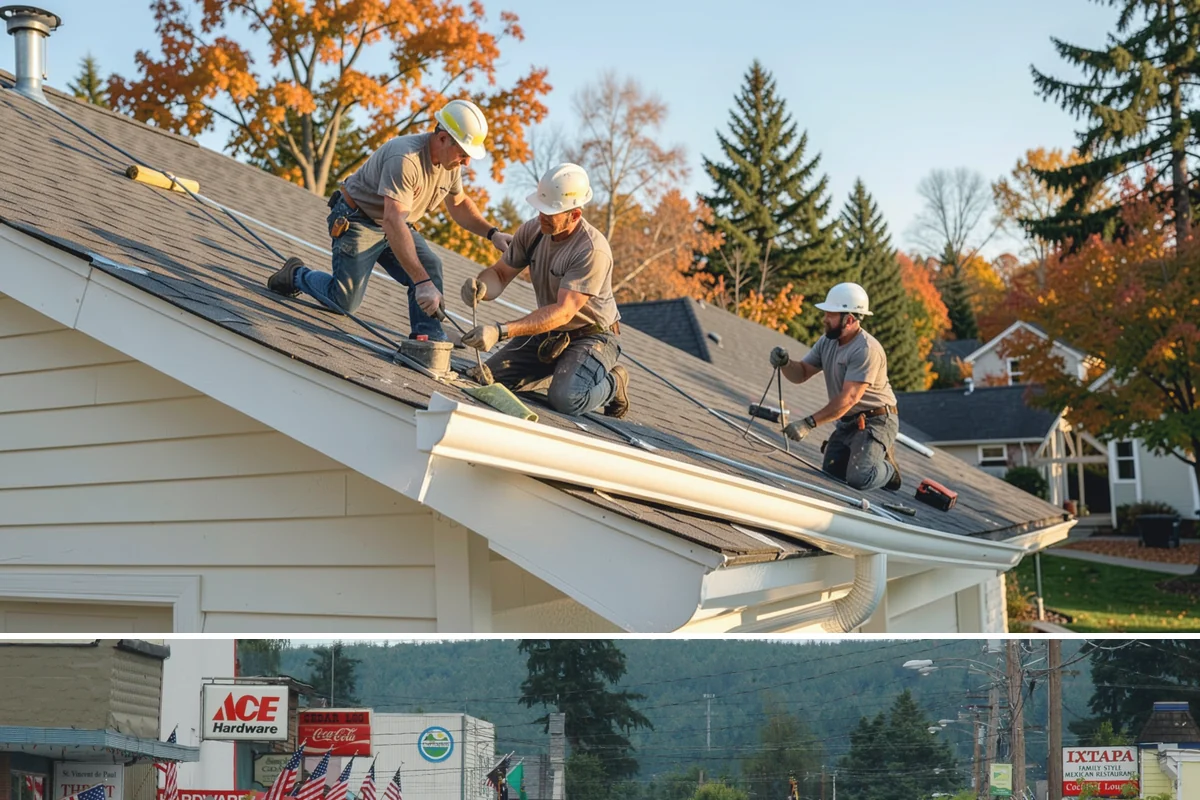 Soffit Repair in Carnation, King County, WA - Exterior soffit work is best scheduled during drier stretches.