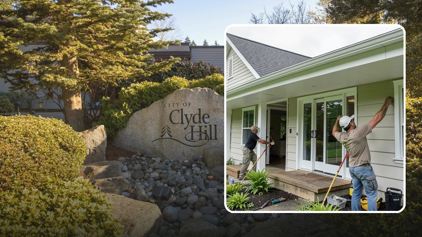 Soffit Repair in Clyde Hill, King County, WA - Soffit repair that restores the ventilated underside of your eaves and keeps pests out.