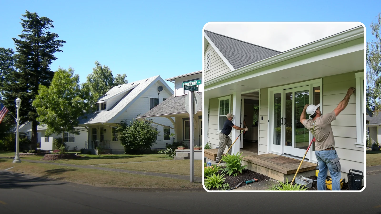 Soffit Repair in DuPont, Pierce County, WA - Soffit repair that restores the ventilated underside of your eaves and keeps pests out.