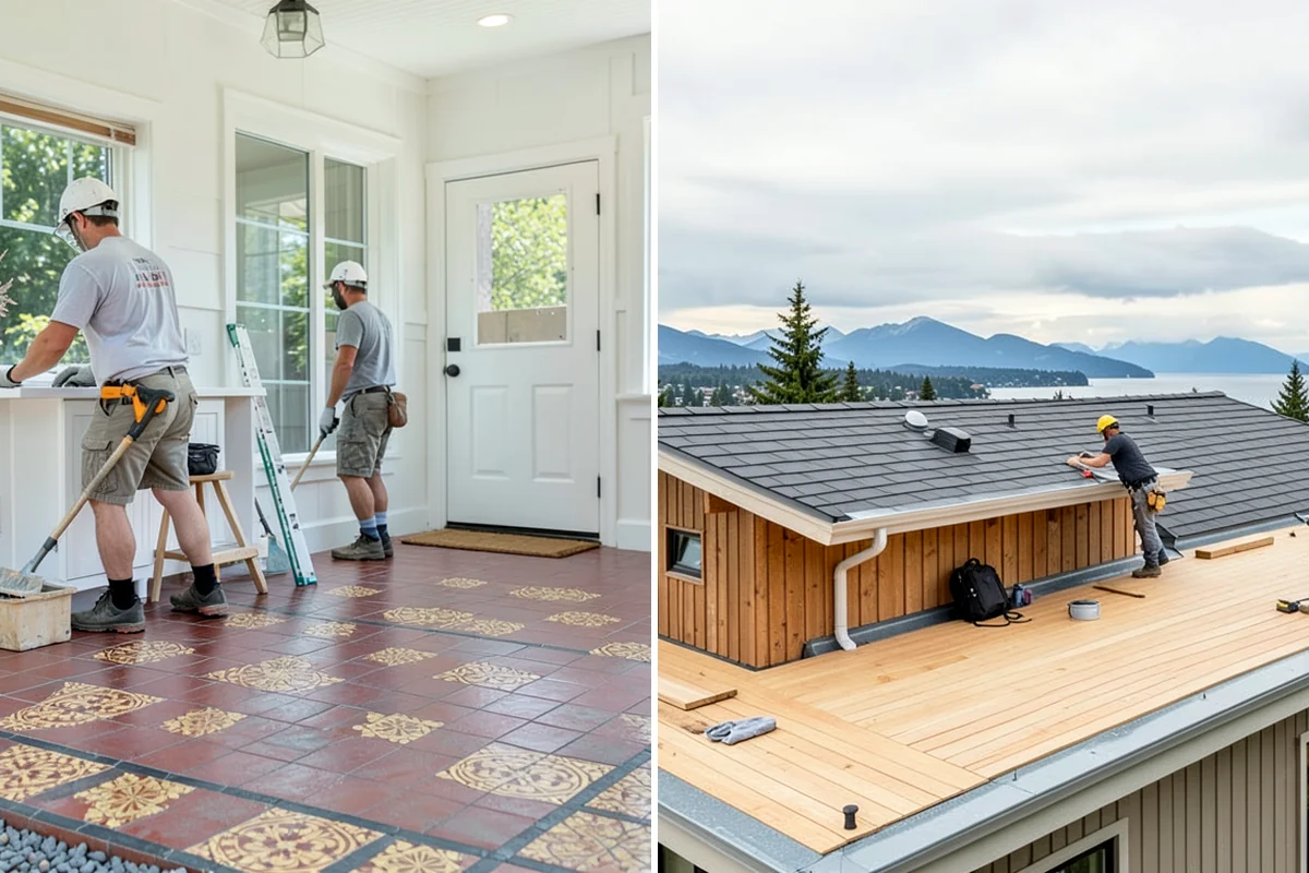 Soffit Repair in Enumclaw, King County, WA - Inspect the soffit and attic ventilation