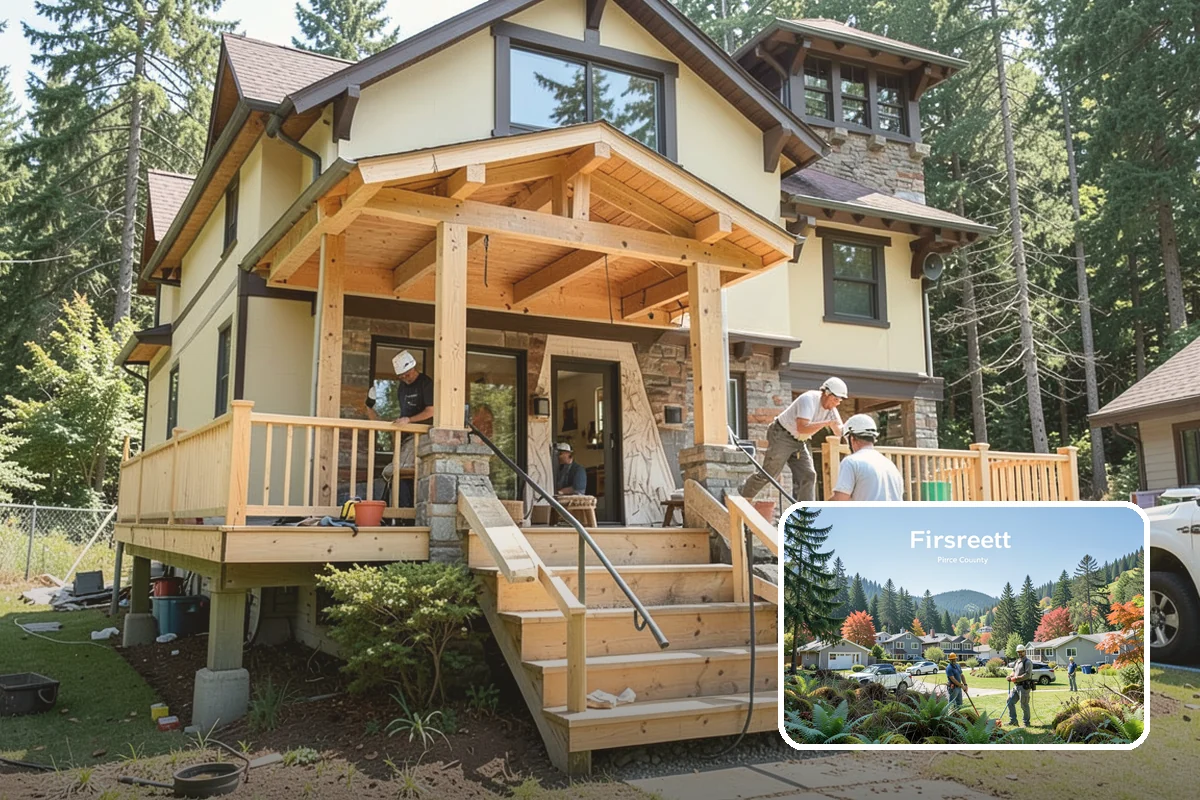 Soffit Repair in Fircrest, Pierce County, WA - Restores proper attic ventilation