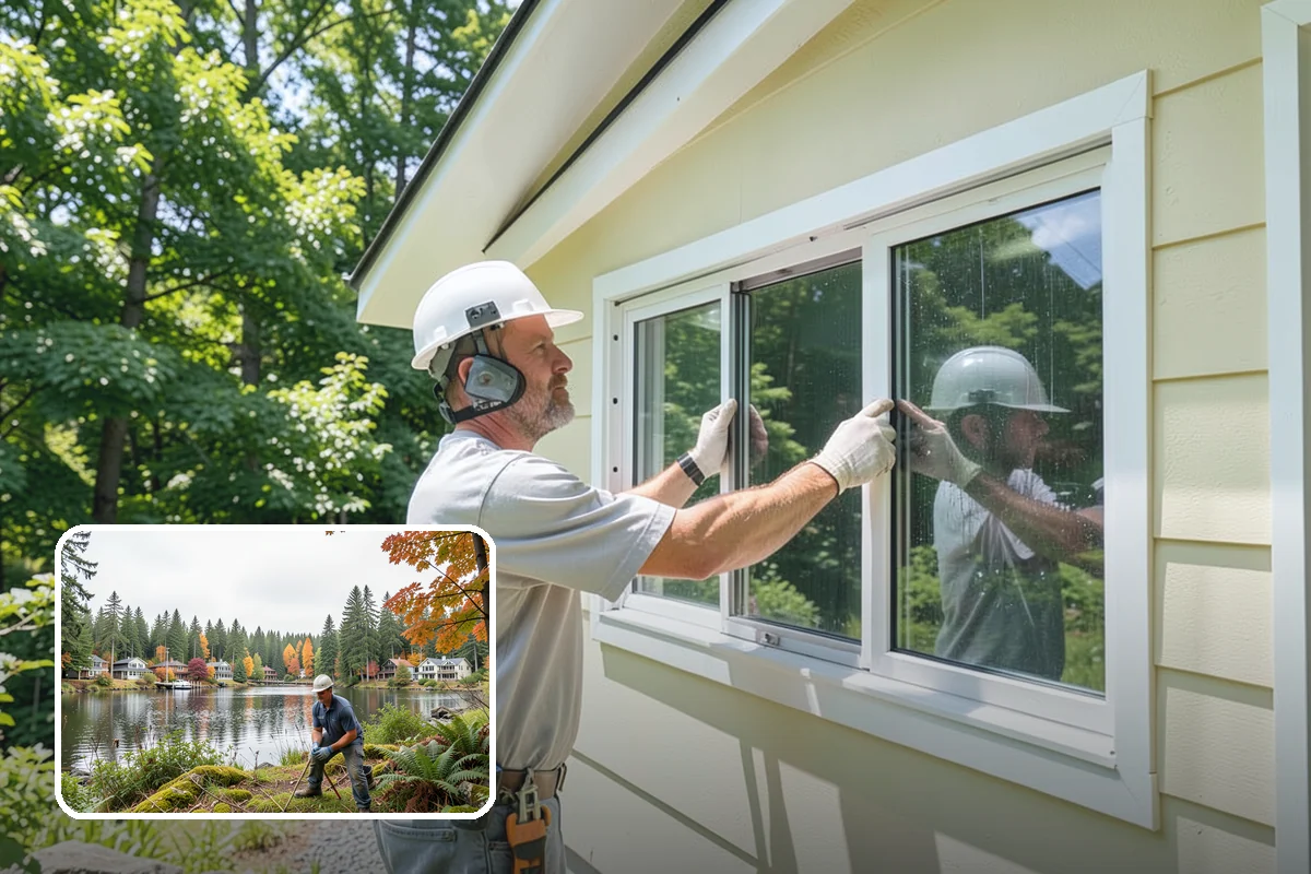 Soffit Repair in La Conner, Skagit County, WA - Restores proper attic ventilation