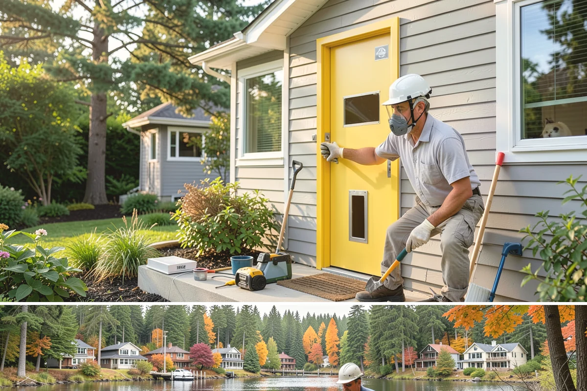Soffit Repair in La Conner, Skagit County, WA - Exterior soffit work is best scheduled during drier stretches.
