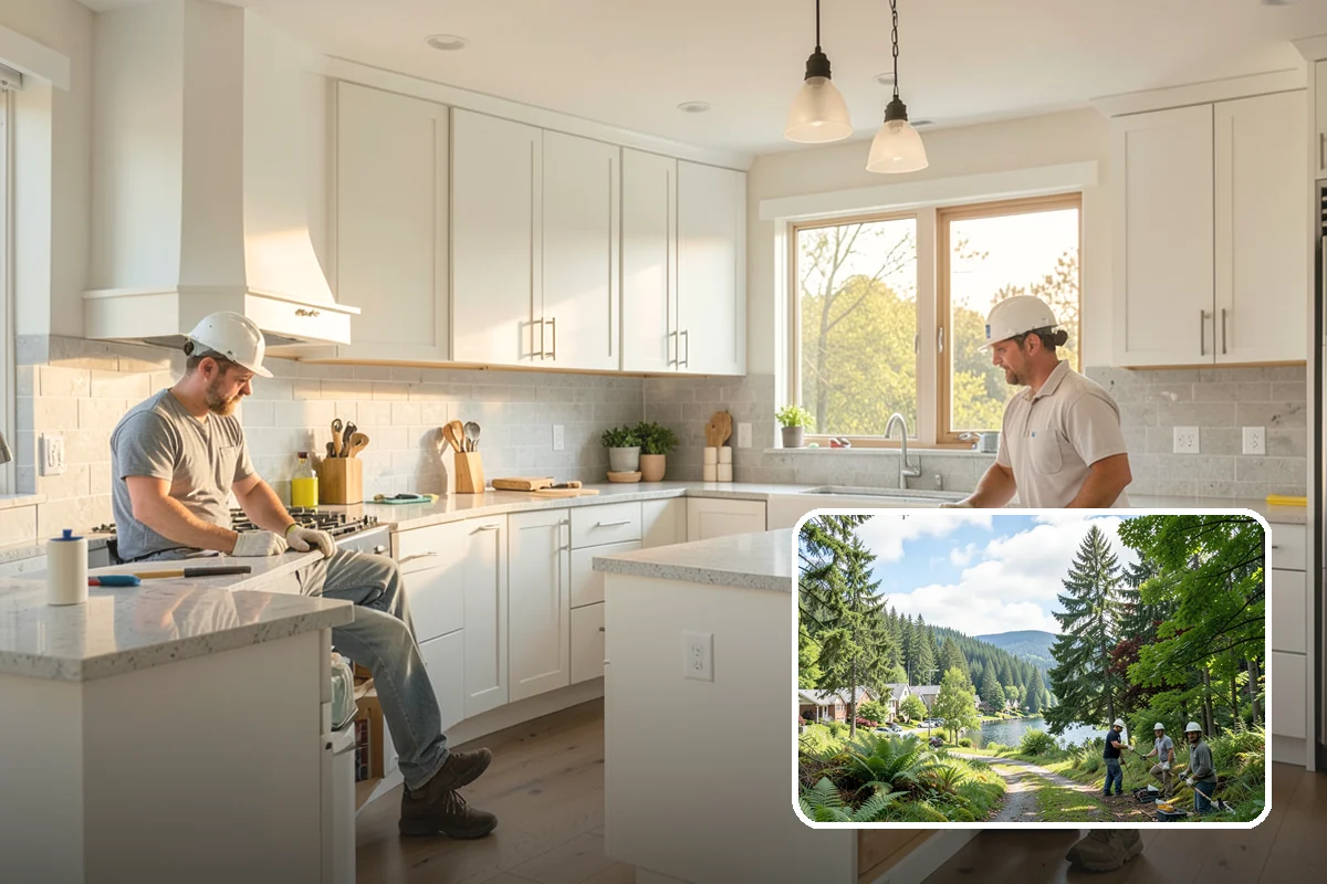 Soffit Repair in Lake Forest Park, King County, WA - Restores proper attic ventilation