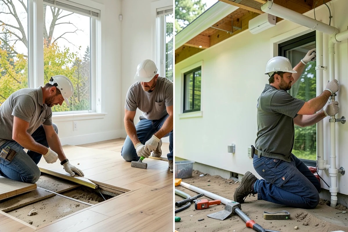 Soffit Repair in Lyman, Skagit County, WA - Inspect the soffit and attic ventilation