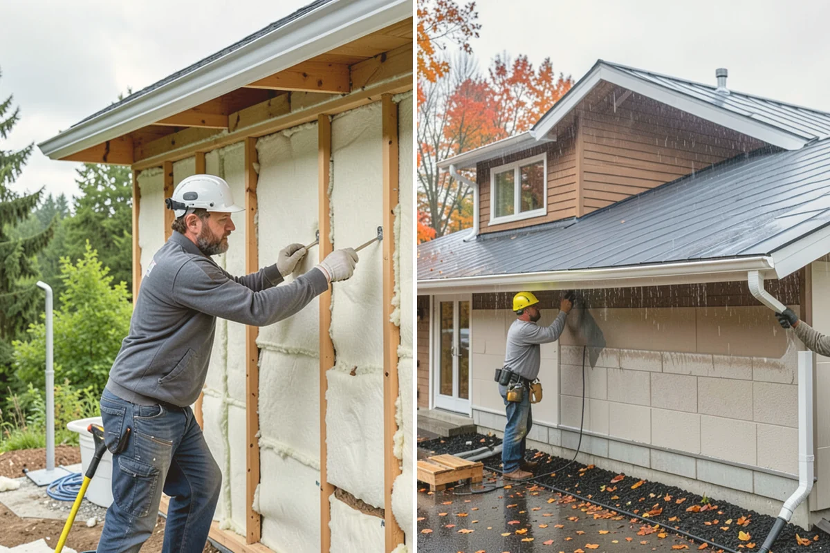 Soffit Repair in Mount Vernon, Skagit County, WA - Inspect the soffit and attic ventilation