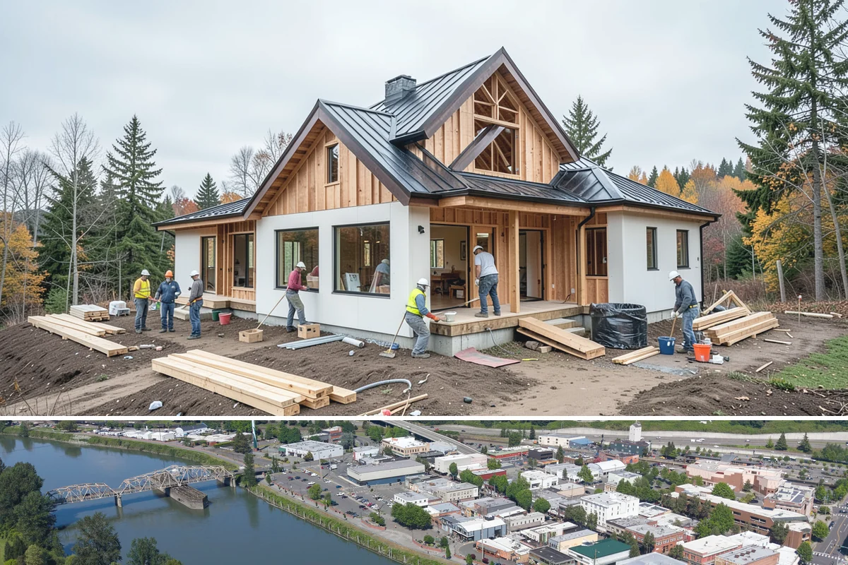 Soffit Repair in Mount Vernon, Skagit County, WA - Exterior soffit work is best scheduled during drier stretches.