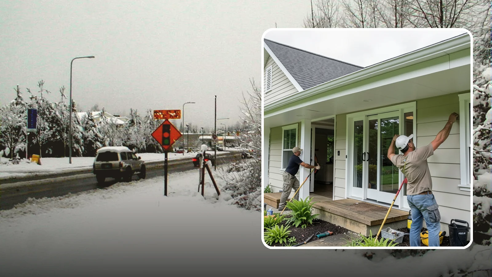 Soffit Repair in Newcastle, King County, WA - Soffit repair that restores the ventilated underside of your eaves and keeps pests out.