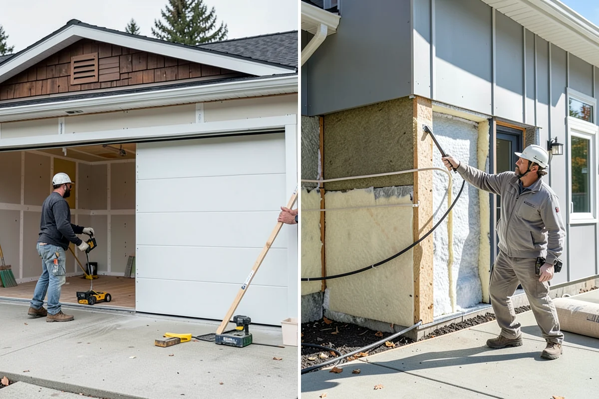 Soffit Repair in Normandy Park, King County, WA - Inspect the soffit and attic ventilation