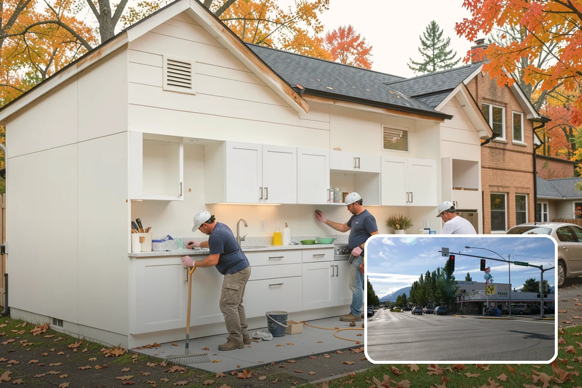 Soffit Repair in North Bend, King County, WA - Restores proper attic ventilation