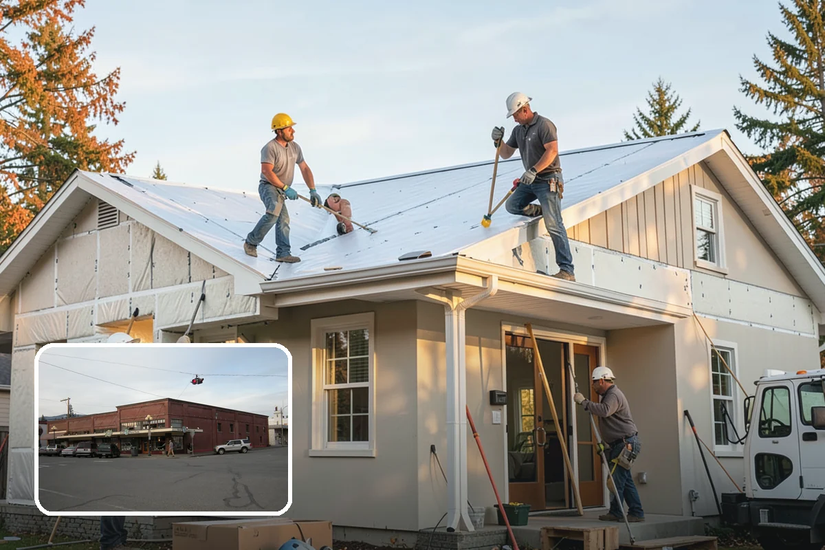 Soffit Repair in Sedro-Woolley, Skagit County, WA - Restores proper attic ventilation