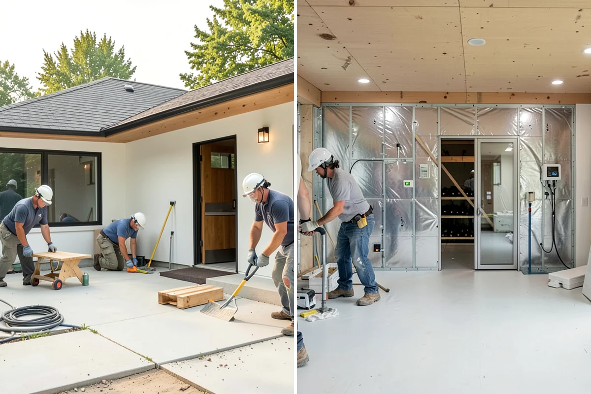 Soffit Repair in Sedro-Woolley, Skagit County, WA - Inspect the soffit and attic ventilation