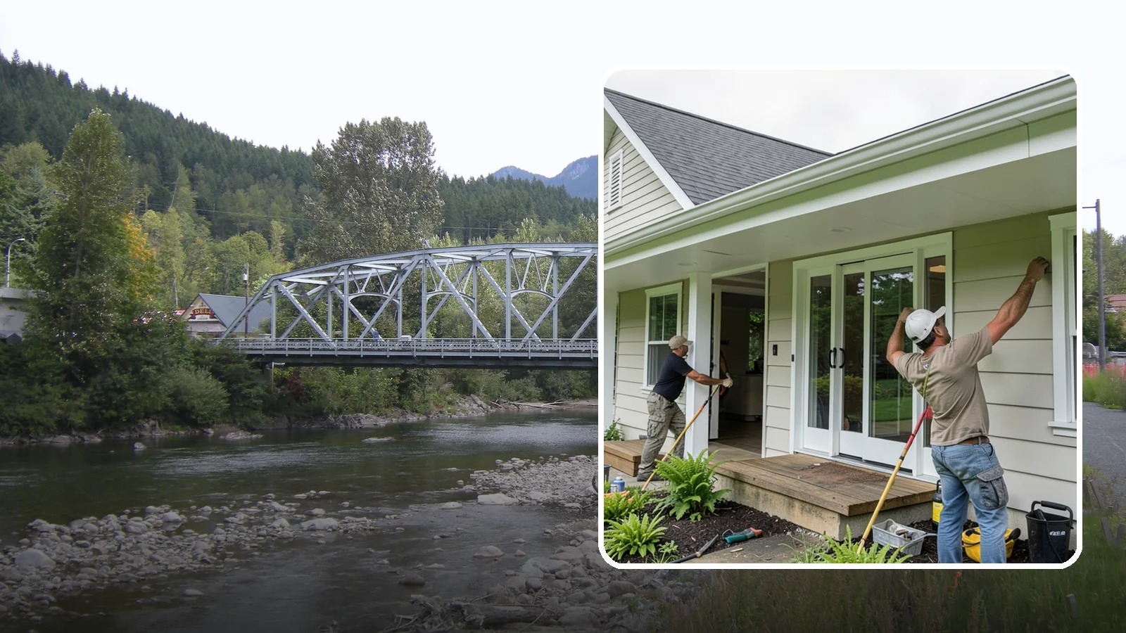 Soffit Repair in Skykomish, King County, WA - Soffit repair that restores the ventilated underside of your eaves and keeps pests out.