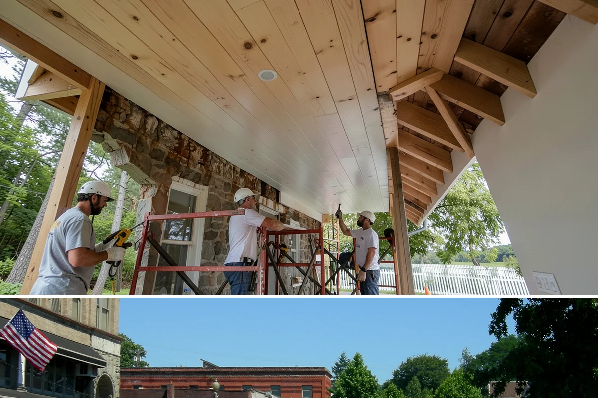 Soffit Repair in Snohomish, Snohomish County, WA - Exterior soffit work is best scheduled during drier stretches.