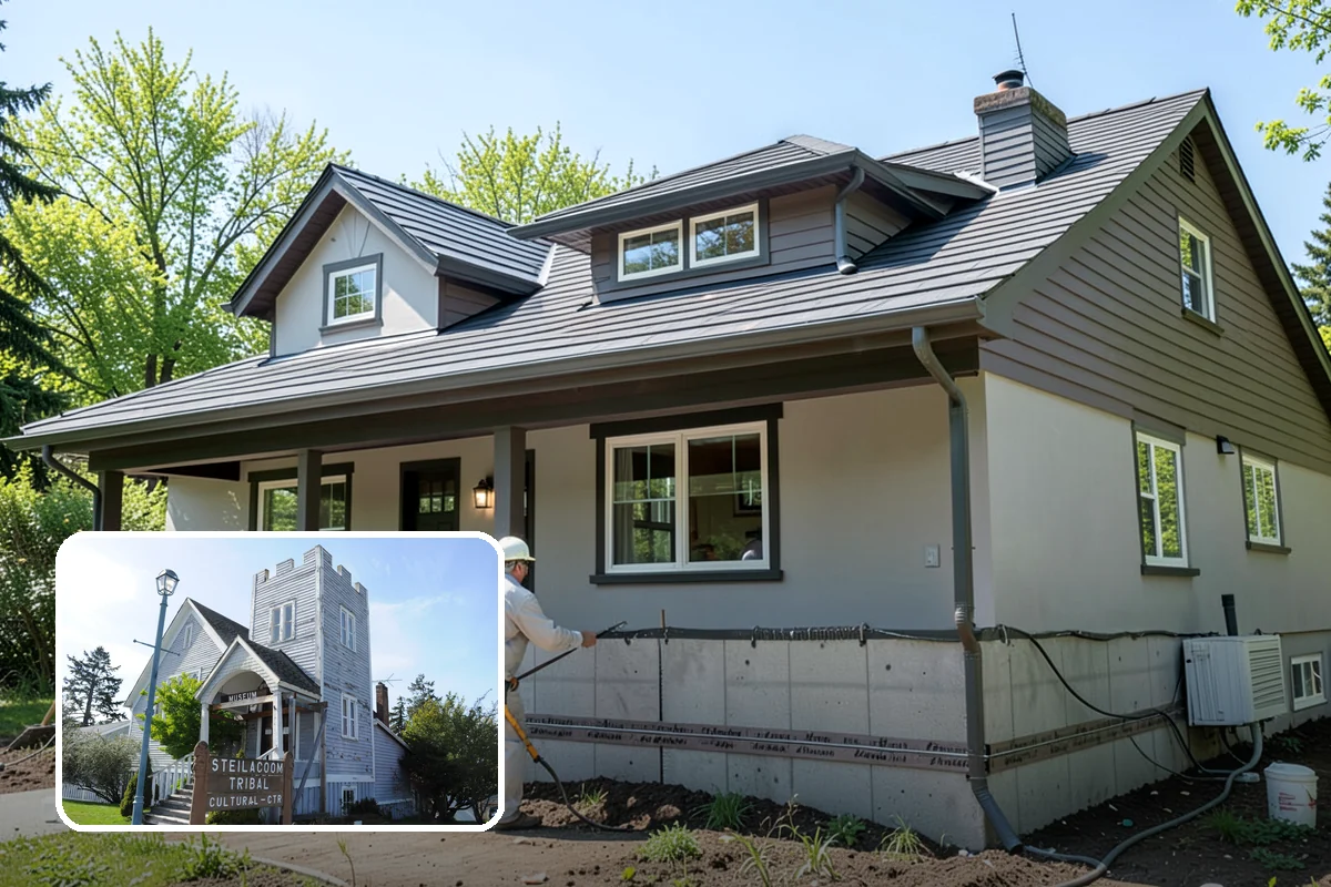 Soffit Repair in Steilacoom, Pierce County, WA - Restores proper attic ventilation