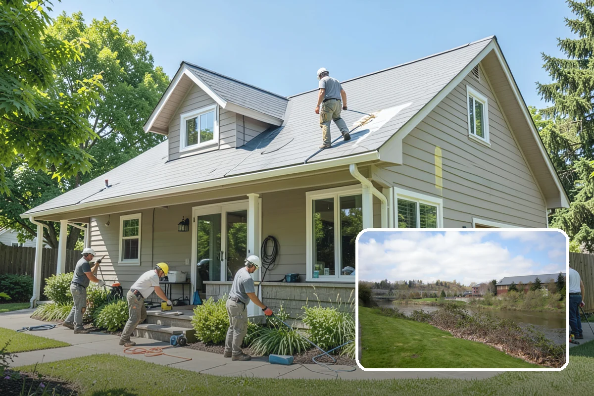 Soffit Repair in Tukwila, King County, WA - Restores proper attic ventilation