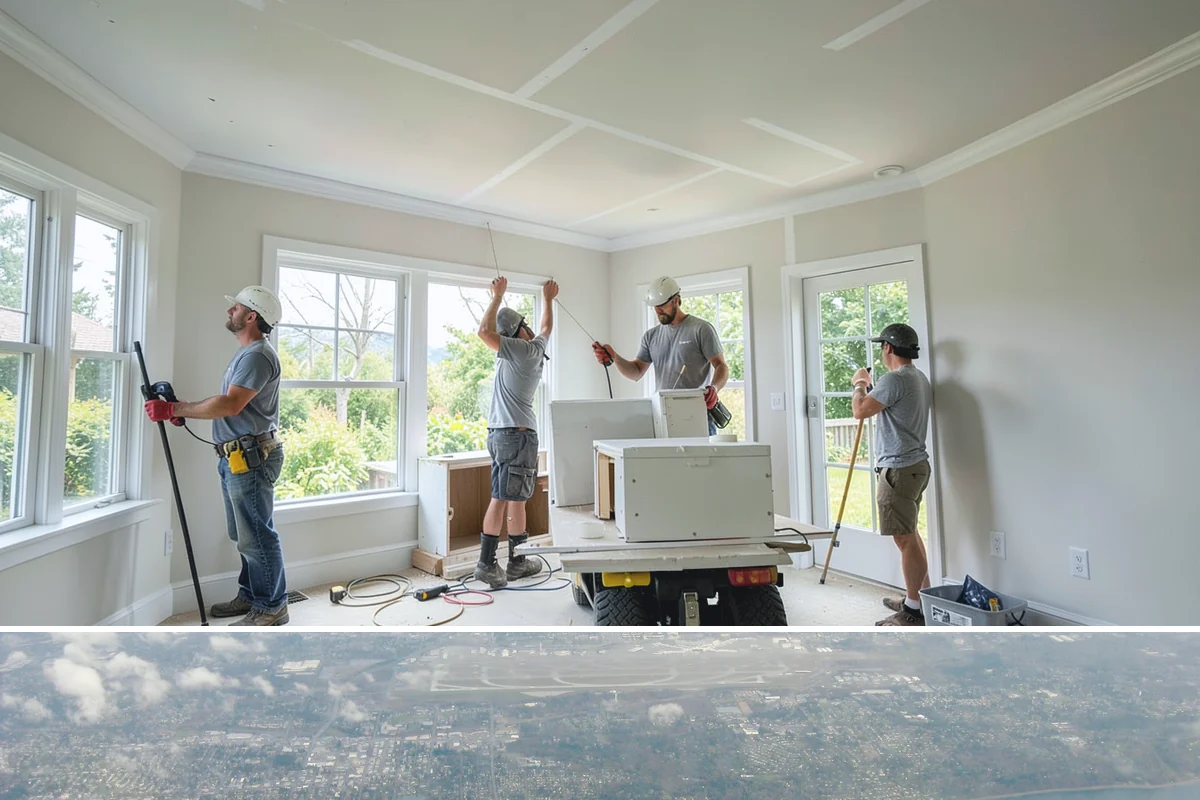 Soffit Replacement in Burien, King County, WA - Dry-season work ensures clean installation and lasting sealing.