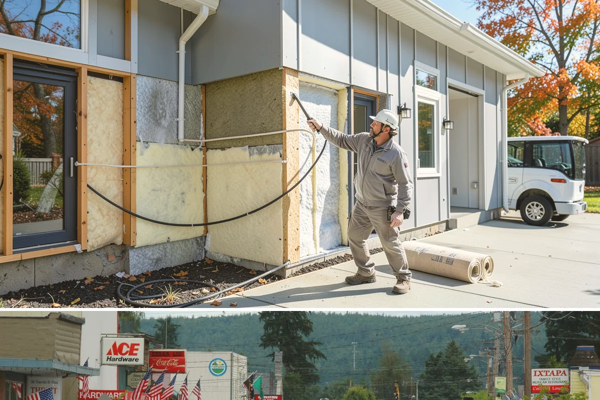 Soffit Replacement in Carnation, King County, WA - Dry-season work ensures clean installation and lasting sealing.