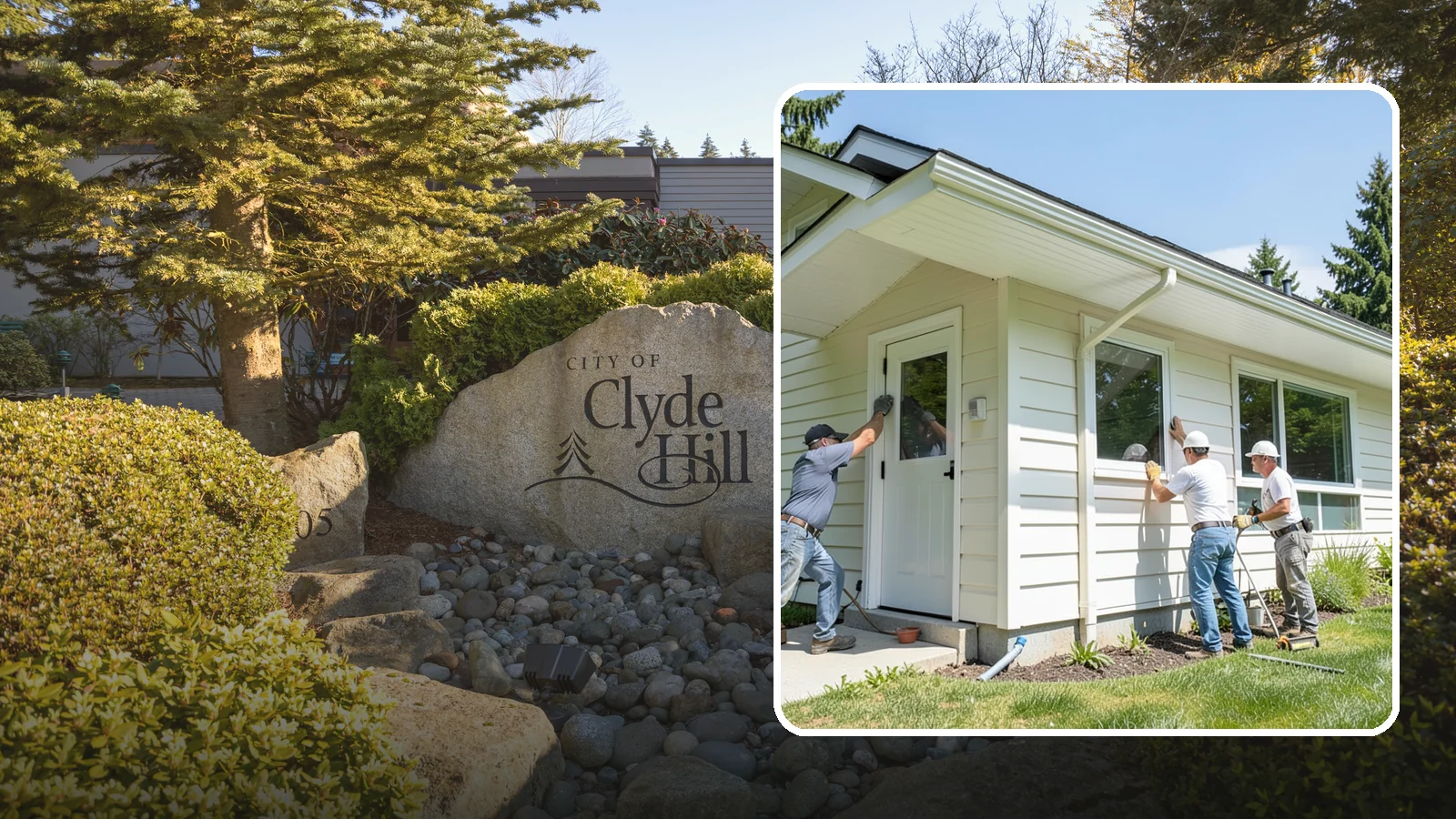 Soffit Replacement in Clyde Hill, King County, WA - Complete soffit replacement that restores eave ventilation and a clean underside finish.