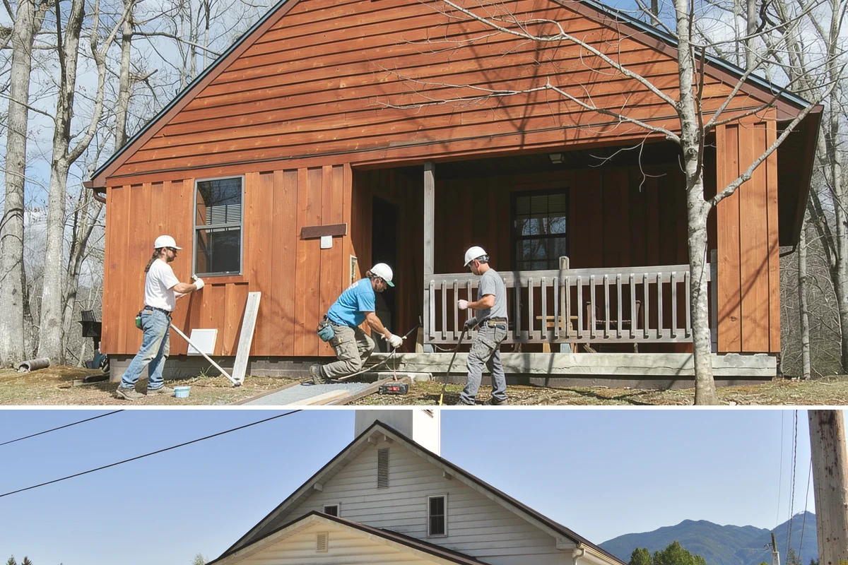 Soffit Replacement in Concrete, Skagit County, WA - Dry-season work ensures clean installation and lasting sealing.