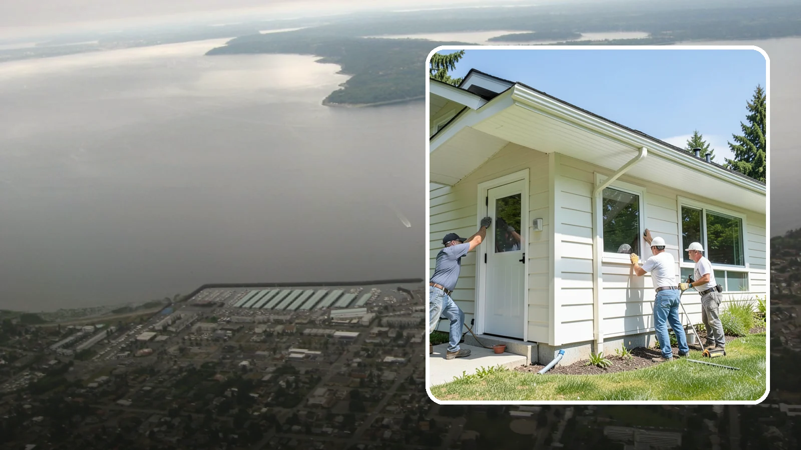 Soffit Replacement in Des Moines, King County, WA - Complete soffit replacement that restores eave ventilation and a clean underside finish.