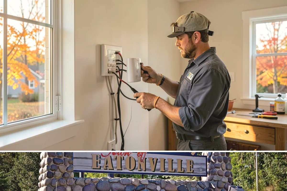 Soffit Replacement in Eatonville, Pierce County, WA - Dry-season work ensures clean installation and lasting sealing.