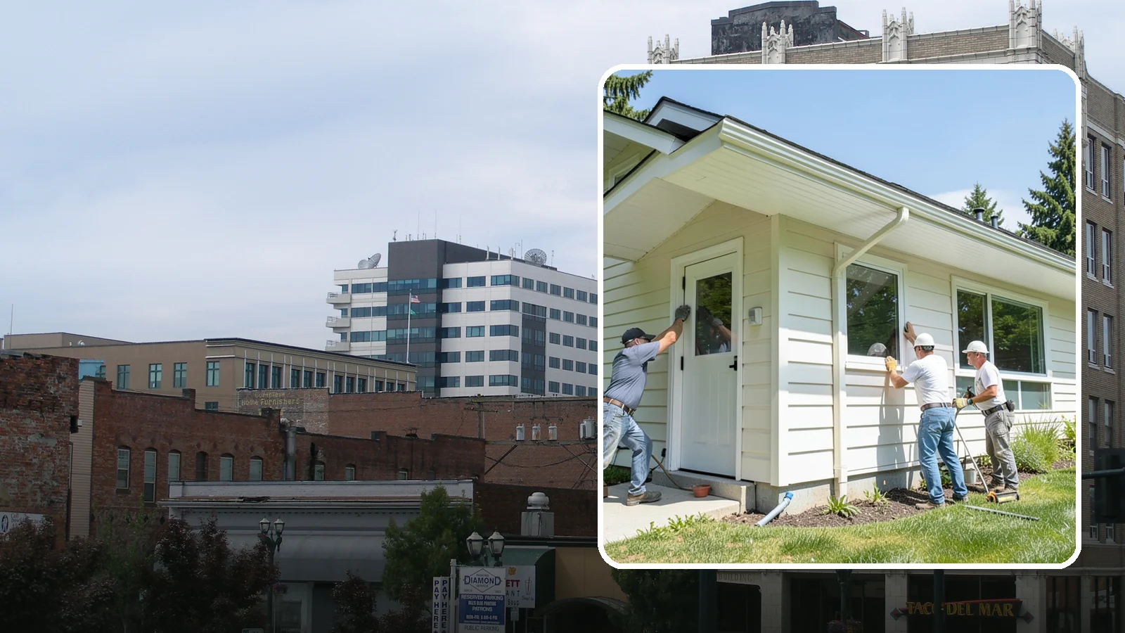 Soffit Replacement in Everett, Snohomish County, WA - Complete soffit replacement that restores eave ventilation and a clean underside finish.