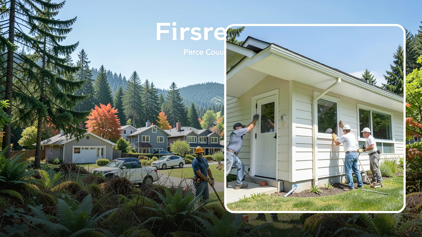 Soffit Replacement in Fircrest, Pierce County, WA - Complete soffit replacement that restores eave ventilation and a clean underside finish.