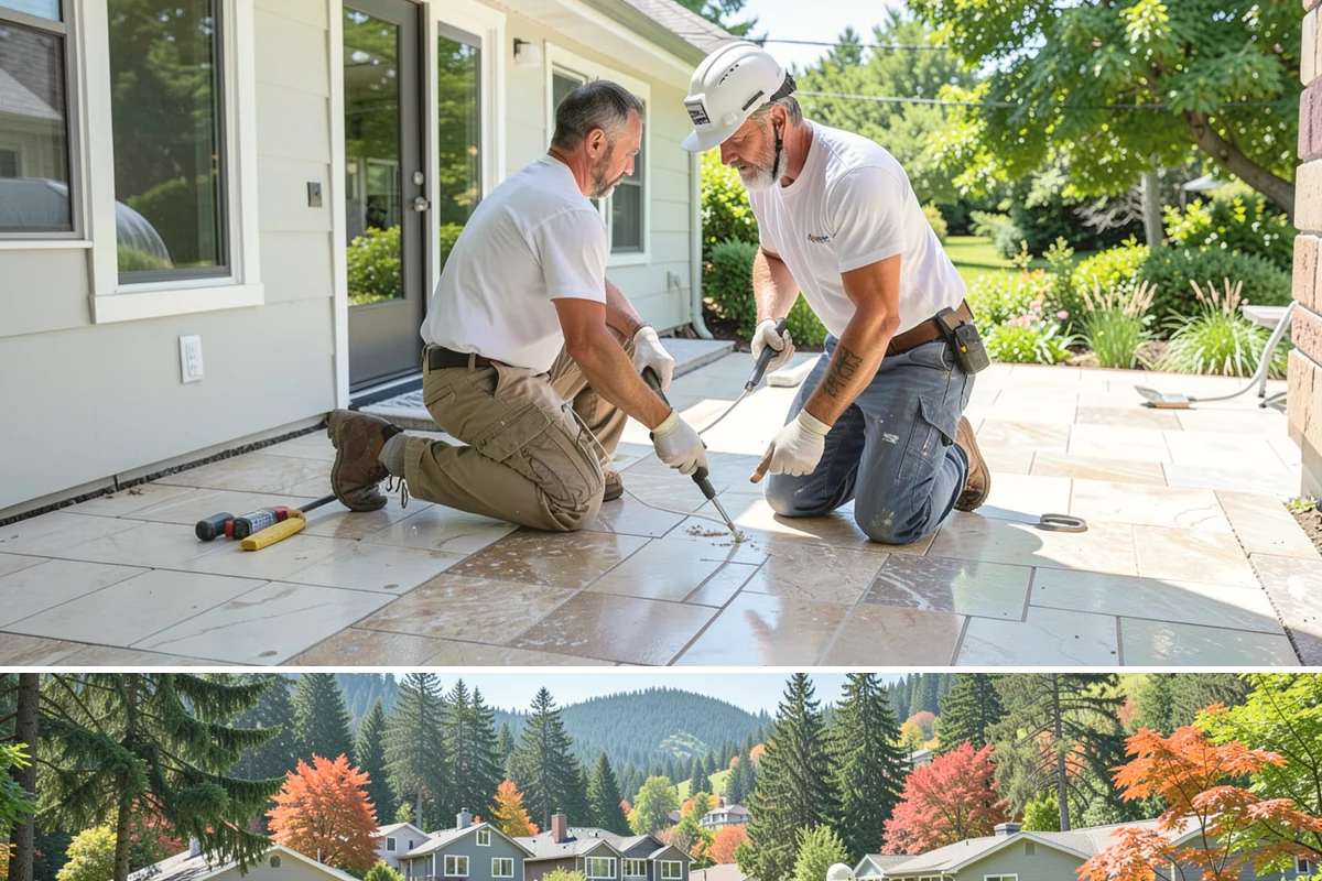 Soffit Replacement in Fircrest, Pierce County, WA - Dry-season work ensures clean installation and lasting sealing.