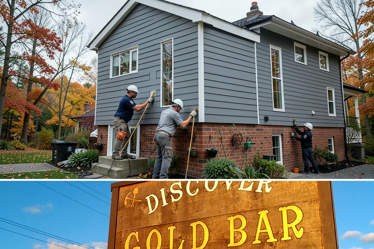 Soffit Replacement in Gold Bar, Snohomish County, WA - Dry-season work ensures clean installation and lasting sealing.