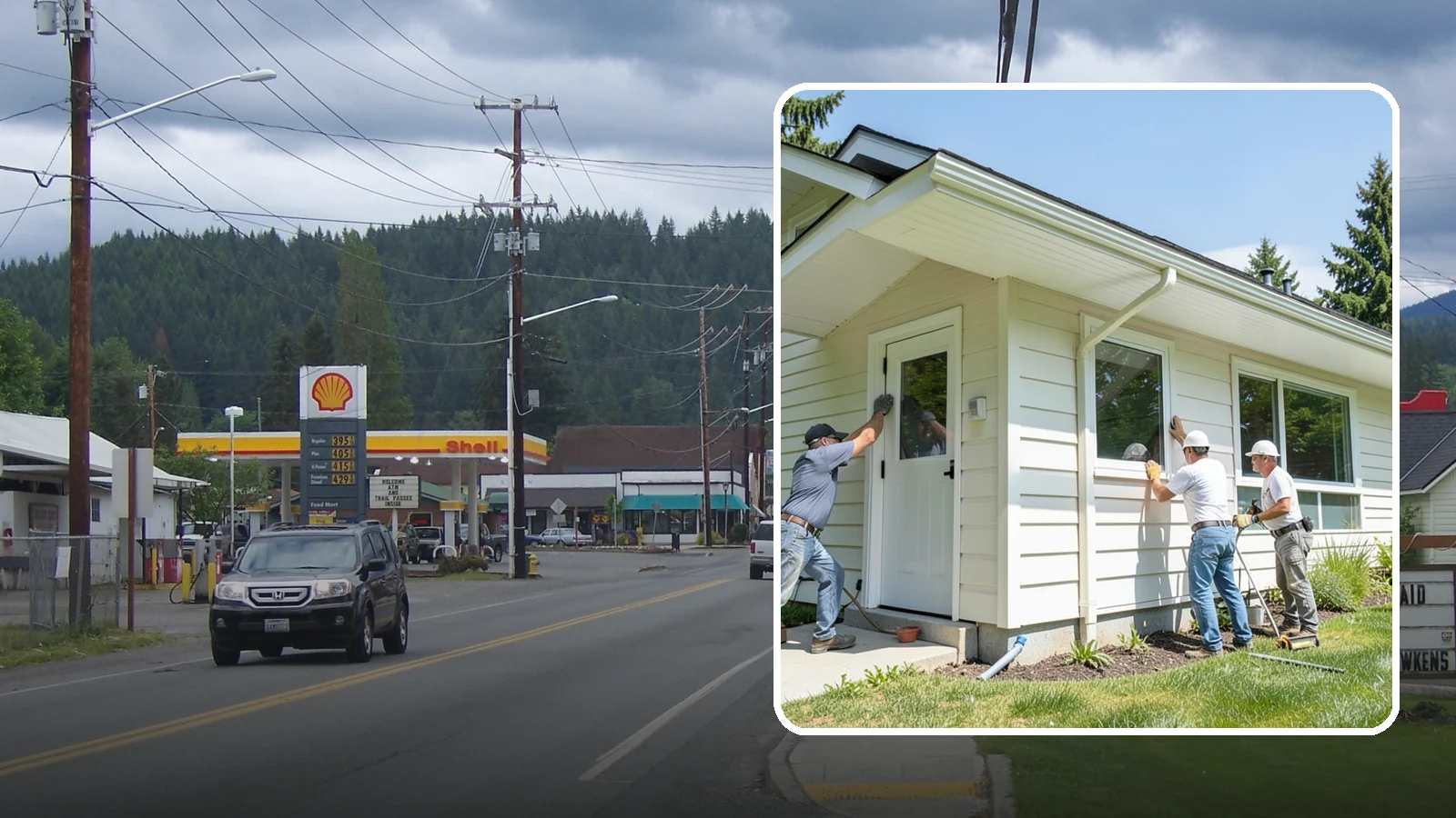 Soffit Replacement in Granite Falls, Snohomish County, WA - Complete soffit replacement that restores eave ventilation and a clean underside finish.