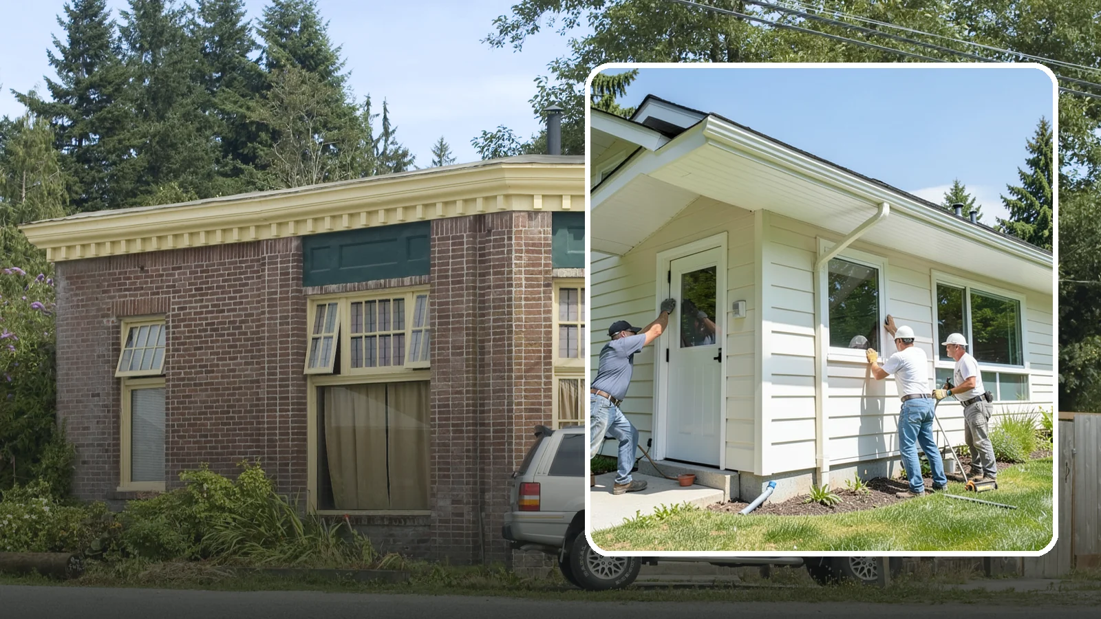 Soffit Replacement in Hamilton, Skagit County, WA - Complete soffit replacement that restores eave ventilation and a clean underside finish.