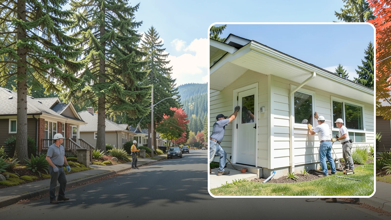 Soffit Replacement in Hunts Point, King County, WA - Complete soffit replacement that restores eave ventilation and a clean underside finish.